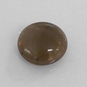 Quarzo fumé naturale marrone da 6,15 ct, trasparente, trasparente/traslucido