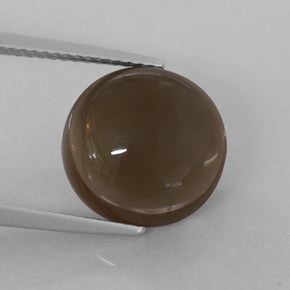 Quarzo fumé naturale marrone da 7,52 ct, trasparente, trasparente/traslucido