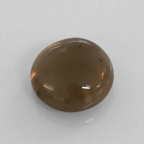 Quarzo fumé naturale marrone da 6,40 ct, trasparente, trasparente/traslucido