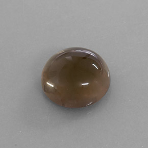 Quarzo fumé naturale marrone da 6,40 ct, trasparente, trasparente/traslucido