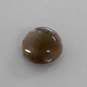 Quarzo fumé naturale marrone da 6,72 ct, trasparente, trasparente/traslucido