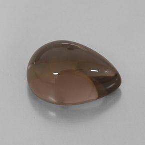 Quarzo fumé naturale marrone da 6,75 ct, trasparente, trasparente/traslucido