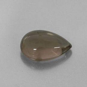Quarzo fumé naturale marrone da 3,83 ct, trasparente, trasparente/traslucido