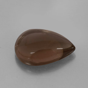 Quarzo fumé naturale marrone da 3,86 ct, trasparente, trasparente/traslucido
