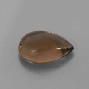 Quarzo fumé naturale marrone da 4,06 ct, trasparente, trasparente/traslucido