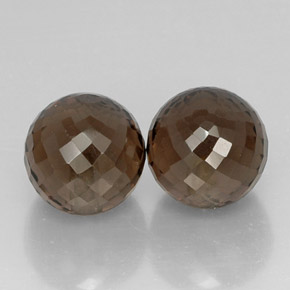 Quarzo fumé naturale marrone da  ct, sfera / palla, VVS-VS