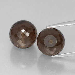 Quarzo fumé naturale marrone fumé da  ct, sfera / palla, VVS-VS