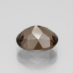 Quarzo fumé naturale marrone da 2,54 ct, taglio ovale, VVS-VS