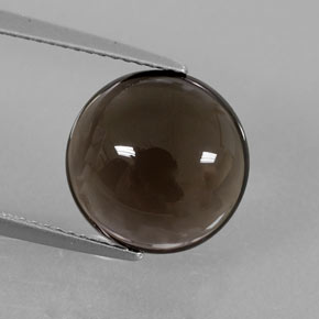 Quarzo fumé naturale marrone da 6,24 ct, trasparente, trasparente/traslucido