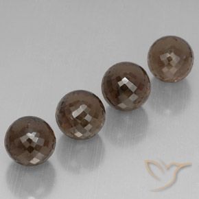 Gemme di Quarzo fumé Chocolate Brown  naturale da 27.23 ct, Sfera, VVS-VS