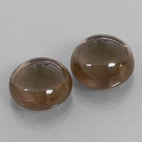 Quarzo fumé naturale marrone da 13,17 ct, trasparente, trasparente/traslucido