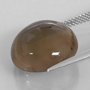 Quarzo fumé naturale marrone da 13,12 ct, trasparente, trasparente/traslucido