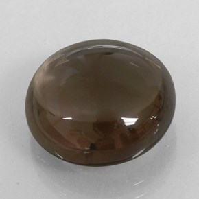 Quarzo fumé naturale marrone da 11,68 ct, trasparente, trasparente/traslucido