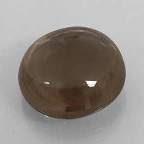 Quarzo fumé naturale marrone da 12,05 ct, trasparente, trasparente/traslucido
