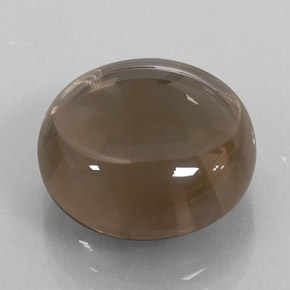 Quarzo fumé naturale marrone da 11,27 ct, trasparente, trasparente/traslucido