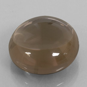 Quarzo fumé naturale marrone da 12,26 ct, trasparente, trasparente/traslucido