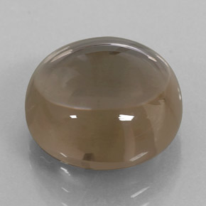 Quarzo fumé naturale marrone da 11,52 ct, trasparente, trasparente/traslucido