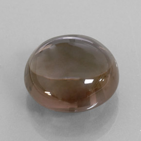 Quarzo fumé naturale marrone da 11,28 ct, trasparente, trasparente/traslucido