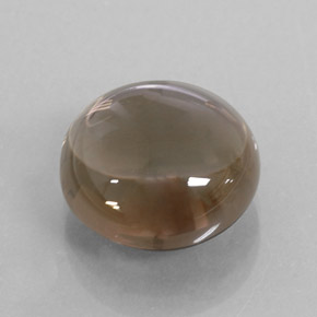 Quarzo fumé naturale marrone da 6,81 ct, trasparente, trasparente/traslucido