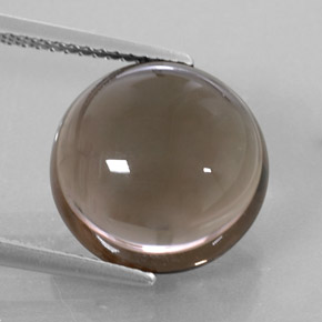 Quarzo fumé naturale marrone da 7,99 ct, trasparente, trasparente/traslucido