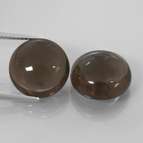 Quarzo fumé naturale marrone da 16,27 ct, trasparente, trasparente/traslucido