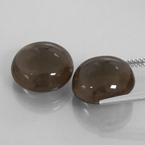 Quarzo fumé naturale marrone da 16,27 ct, trasparente, trasparente/traslucido
