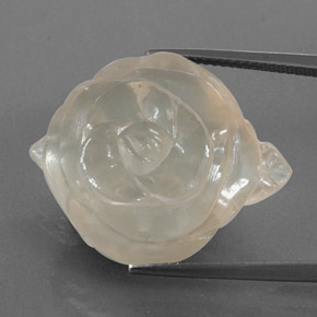 Quarzo fumé naturale marrone da 41,66 ct, forma fantasia, trasparente