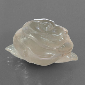 Quarzo fumé naturale marrone da 41,66 ct, forma fantasia, trasparente