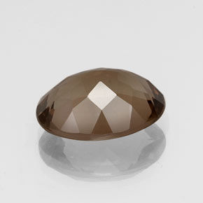 Quarzo fumé naturale marrone da 8,00 ct, taglio ovale, VS