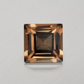 Quarzo fumé Marrone naturale da 4.03 ct, Quadrato, VS