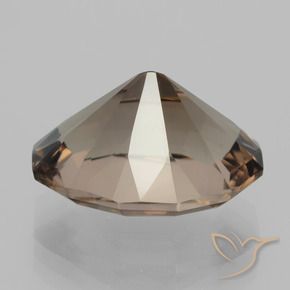 Quarzo fumé Marrone cioccolato naturale da 10.50 ct, Ovale, VVS