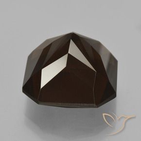 Quarzo fumè Marrone cioccolato fondente Deep naturale da 12.51 ct, Ottagonale / Taglio smeraldo, VVS