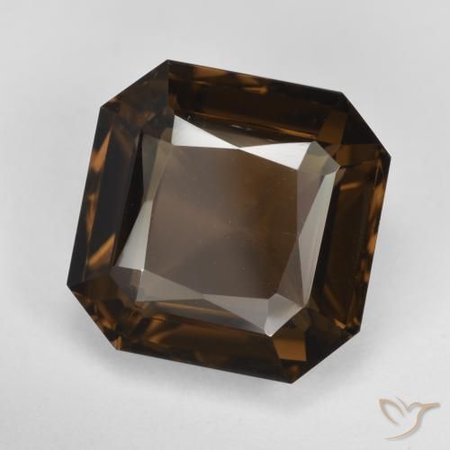 Quarzo fumé Marrone naturale da 7.41 ct, Ottagonale / Taglio smeraldo, VS