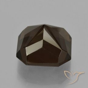 Quarzo fumé Marrone medio naturale da 8.37 ct, Ottagonale / Taglio smeraldo, VVS