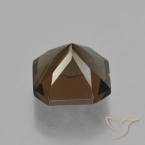 Quarzo fumé ombra marrone naturale da 5.46 ct, Ottagonale / Taglio smeraldo, VVS-VS