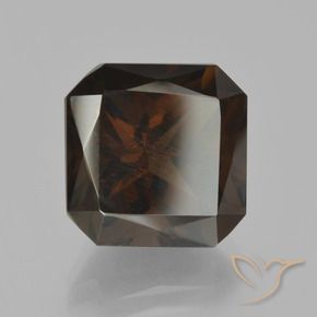 Quarzo fumé Marrone medio naturale da 8.80 ct, Ottagonale / Taglio smeraldo, VS