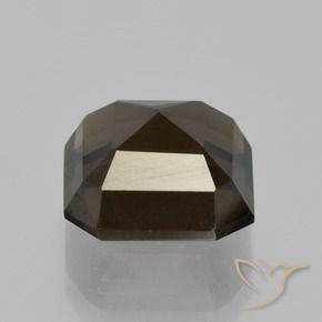 Quarzo fumé Marrone medio naturale da 5.07 ct, Ottagonale / Taglio smeraldo, VS