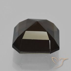 Quarzo fumè Marrone cioccolato naturale da 6.26 ct, Ottagonale / Taglio smeraldo, VS