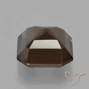 Quarzo fumé Marrone scuro naturale da 10.26 ct, Ottagonale / Taglio smeraldo, VS