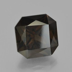 Quarzo fumé Marrone naturale da 8.94 ct, Taglio smeraldo, VVS-VS