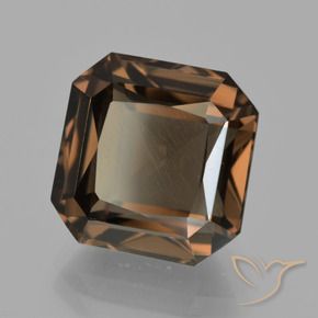 Quarzo fumé Marrone naturale da 7.63 ct, Ottagonale / Taglio smeraldo, VS