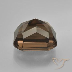 Quarzo fumé ombra marrone naturale da 8.66 ct, Ottagonale / Taglio smeraldo, VVS-VS