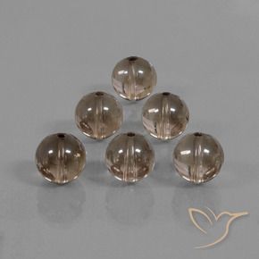 Gemme di Quarzo fumé Hickory Brown naturale da 44.95 ct, Sfera, Trasparente