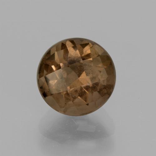 Quarzo fumé Marrone caldo naturale da 1.98 ct, Taglio rotondo, VS