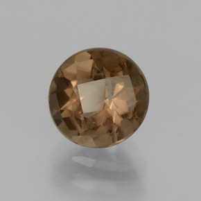 Quarzo fumé Marrone caldo naturale da 1.98 ct, Taglio rotondo, VS