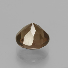 Quarzo fumé Marrone caldo naturale da 1.98 ct, Taglio rotondo, VS