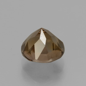 Quarzo fumé Marrone naturale da 2.02 ct, Taglio rotondo, VS