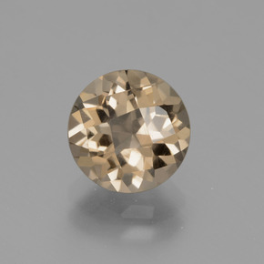 Quarzo fumé Marrone naturale da 1.96 ct, Taglio rotondo, VS