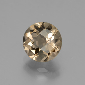Quarzo fumé Marrone naturale da 1.96 ct, Taglio rotondo, VS