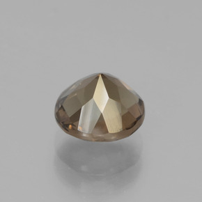 Quarzo fumé Marrone naturale da 1.89 ct, Taglio rotondo, VS